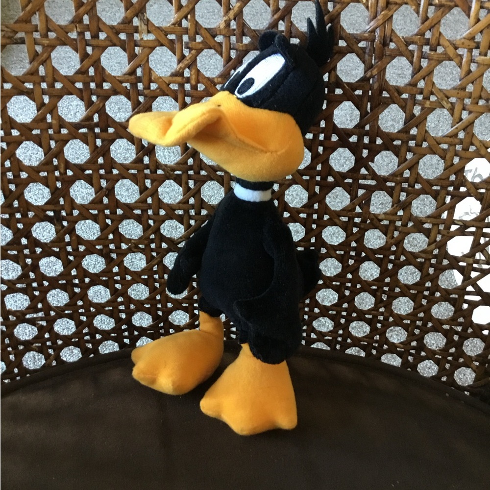 Ty Beanie Baby Ty Daffy Duck Looney Tunes Plush Warner Bros Stuffed Animal 2011
